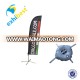 Hot Sale High Quality Decorative Feather Teardrop Banner Flags