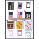 Hot New Design Fashion Monogrammed Garden Flag